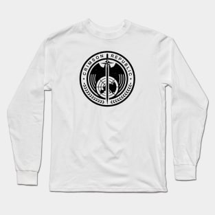 Crimson Republic Patch Long Sleeve T-Shirt